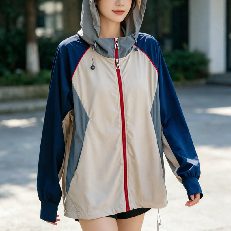 夏季小个子大码防晒服女外套