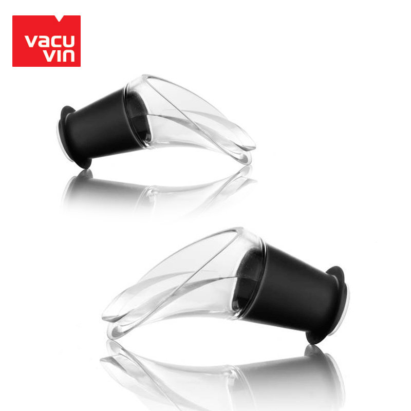 荷兰进口Vacu Vin红酒倒酒器引流 葡萄酒酒瓶引酒器 分酒酒嘴酒具