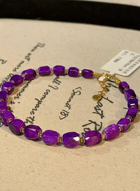 南非舒俱来高阶丝绒手链/18k/16cm（碧波）AZB11399