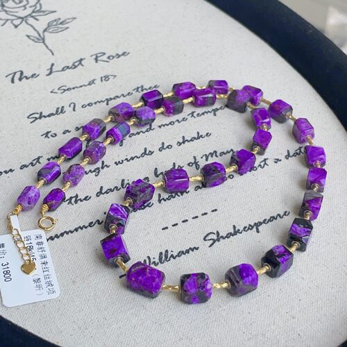 南非舒俱来红丝绒项链18k/45cm（黎昕）孤AZB13780