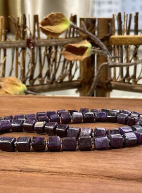 舒俱来泥地皇家紫项链/18k/45cm(枕月)AZB6186