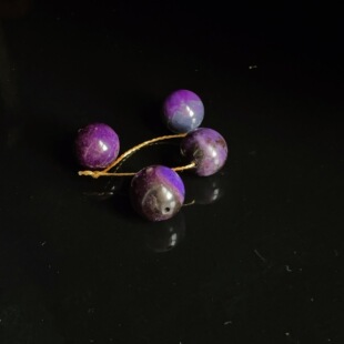 南非舒俱来皇家紫圆珠单珠吊坠11mm（多样性发其一）SJL2997