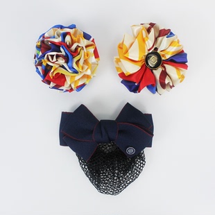 移动公司5G新款营业厅职业装胸花头花发夹手机卖场营业员胸花