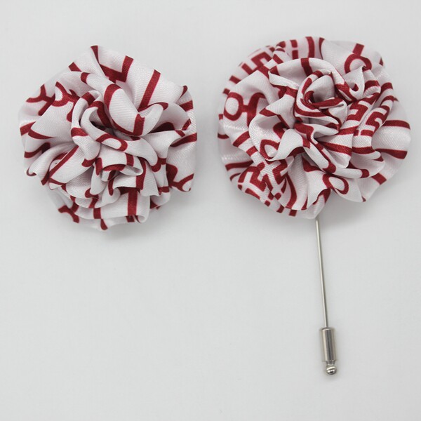 中国工商银行新款职业装小胸花女士西装长针短针胸花制服用定制款