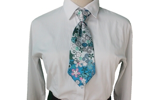 中国农业银行女士职业装小领带免打丝巾领带农行定制款带标记版