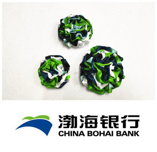 渤海银行胸花丝巾免打花 银行无标记胸花 邮储银行胸花邮政胸花