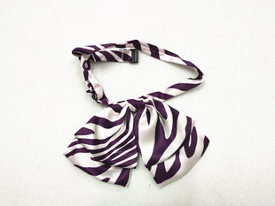 贵州农信丝巾免打花领花蝴蝶结 女士领结花 农商银行领花厂家定做