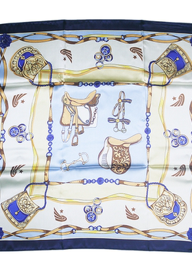 台州公路蓝色丝巾职业装招投标丝巾设计定做免费出图工厂生产加工