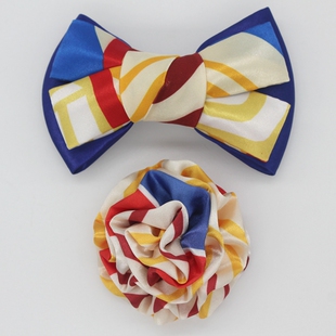 中国移动职业装胸花头花发夹网兜移动营业厅手机专卖店营业员胸花