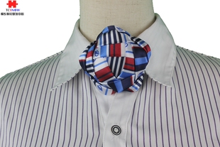 河南中原高速领花免打丝巾花职业装配饰高速公路服务区收费站领花