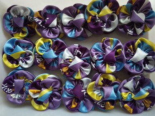 辽宁省光大银行胸花头花配饰职业装饰品