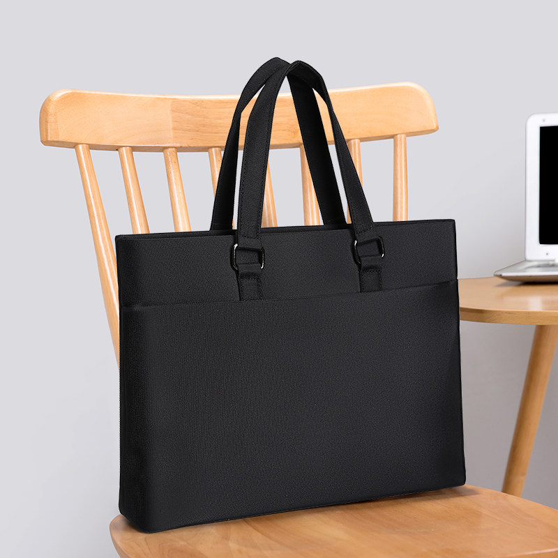 公文包男士包文件包定制a4文件袋拉链式律师资料袋手提包男款公文