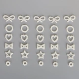 Аксессуар для волос с бантиком ручной работы, 100 шт, DIY