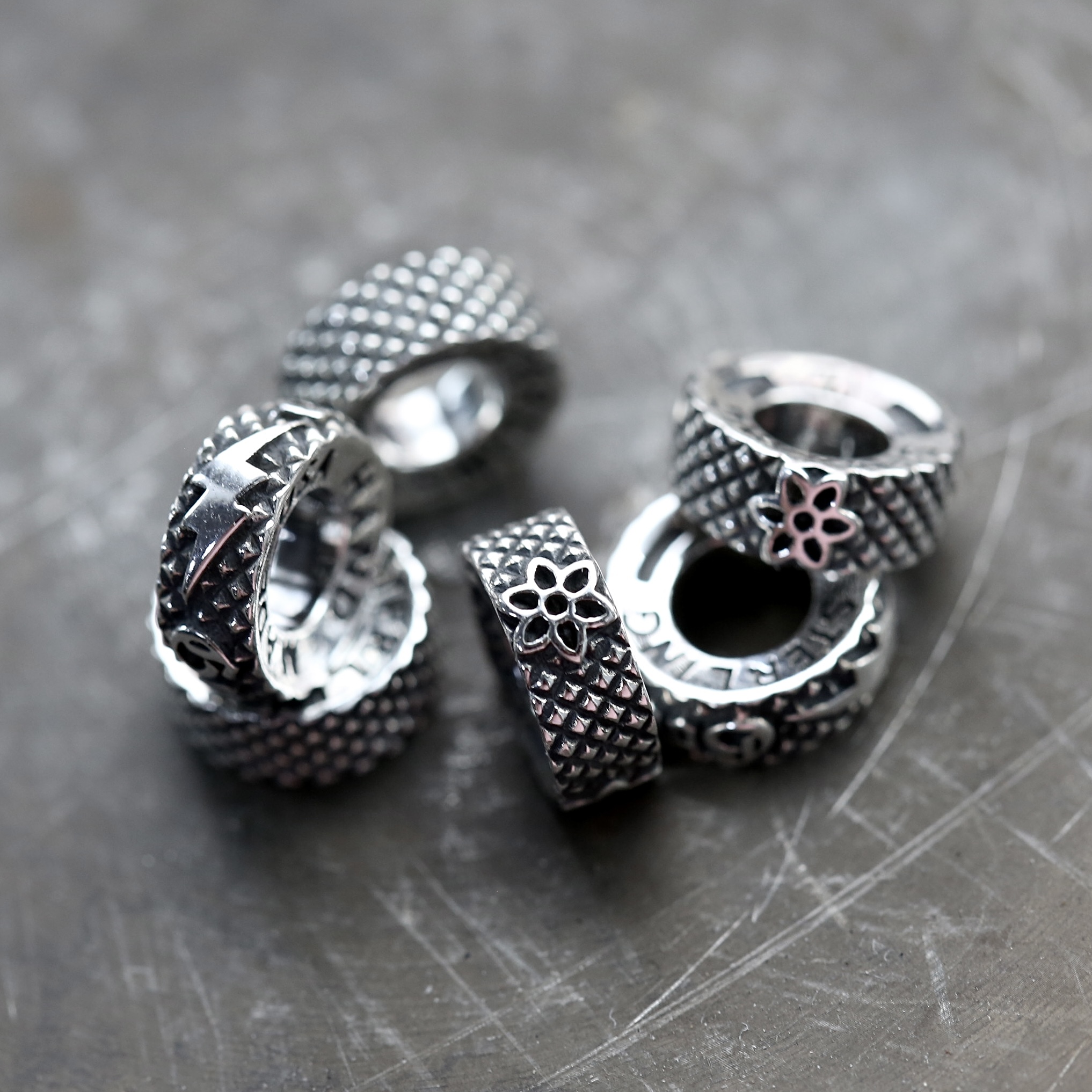 溪迟925银DIY百搭隔珠搭配神器