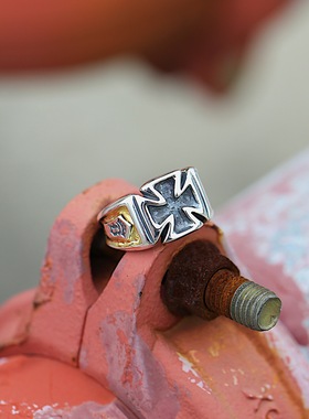 银戒指925美国925银戒指手工定制