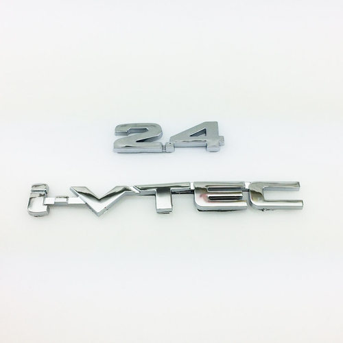 适用2.4I-VTEC字标 新款雅阁2.4标志后备尾箱英文字母排量车标志