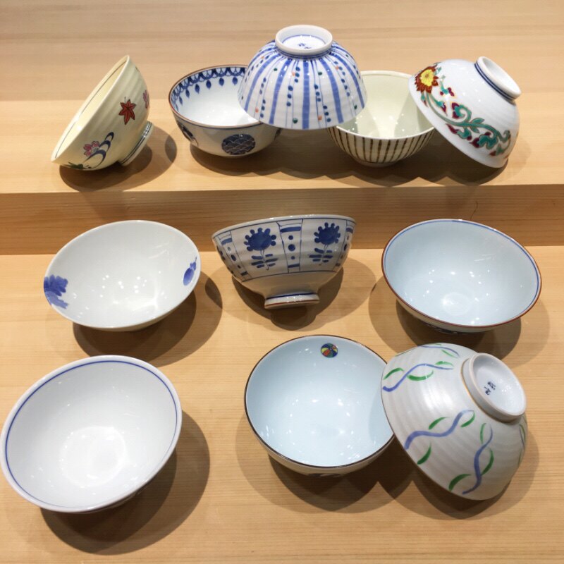 现货日本进口手绘小碗古朴日式陶碗