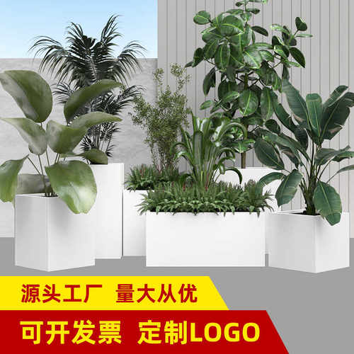 铁艺户外金属花箱厂家直销