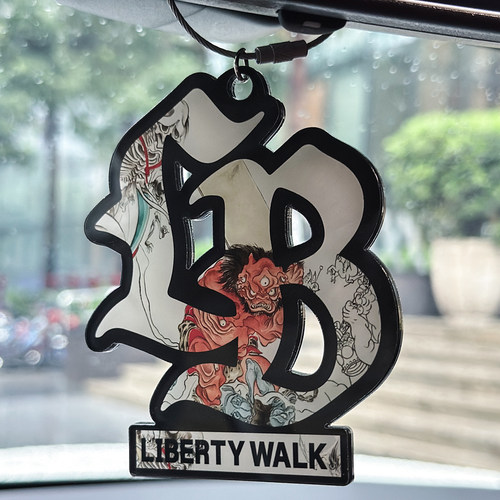 浮世绘JDM风格后视镜挂件LBWK车内挂件潮流挂件 日系改装车挂件