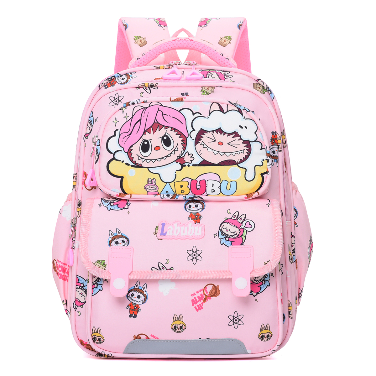 拉布布儿童双肩包2025新款可爱小学生书包大容量休闲春游研学背包