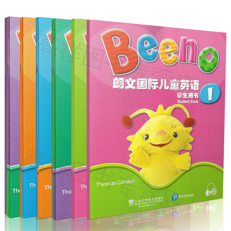 正版 Beeno 朗文国际儿童英语 学生用书1-6套装 附MP3下载 上海外语教育出版社