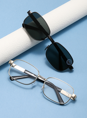 新款中老年玻璃片太阳镜耐划高清玻璃镜片平光无度数墨镜遮阳挡光