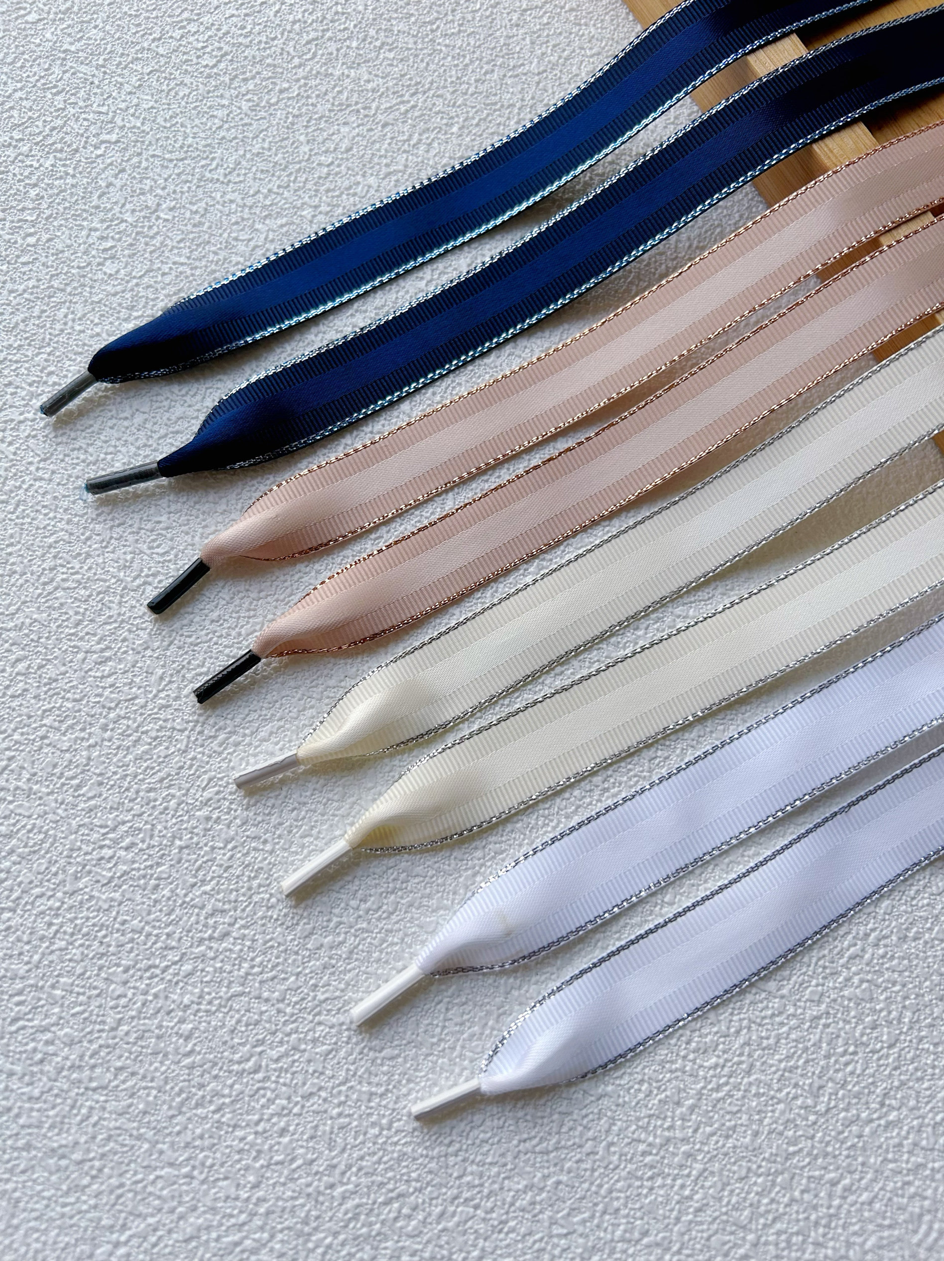 新款织带丝带卫衣帽抽绳白色深蓝色彩色丝带 手工DIY装饰丝带绳子