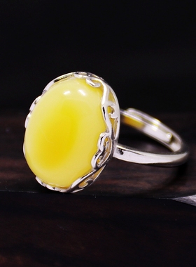 s925纯银戒指空托时尚diy花边