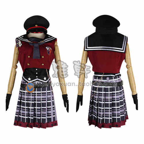 雅轩cos服 BanGDream Afterglow LostOne的号哭 宇田川巴 新品
