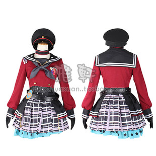 雅轩cosplay服装 BanGDream AfterglowLostOne的号哭青叶摩卡新品