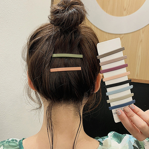 刘海夹子ins少女一字夹