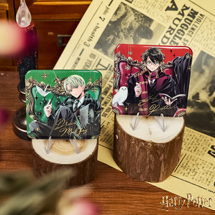 正版 哈利波特周边坐姿系列吧唧德拉科马尔福斯内普徽章谷子