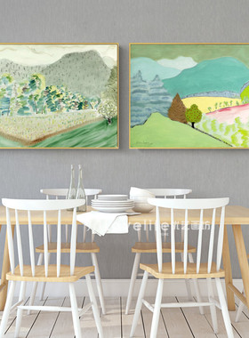 Milton Avery 小众艺术画客厅风景油画餐厅挂画壁画北欧设计师画