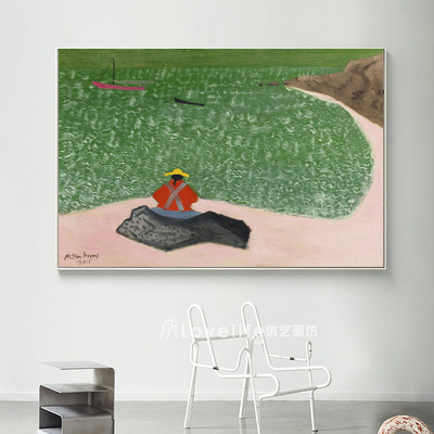 餐厅走廊小众轻奢风装饰画