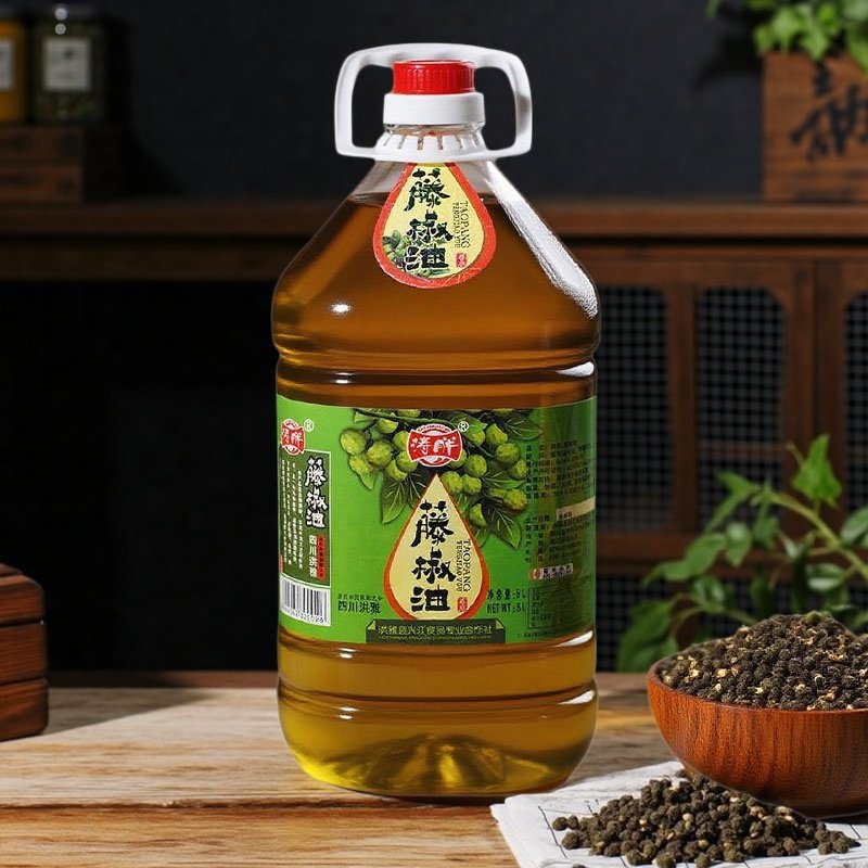 洪雅特产涛胖藤椒油汉源青花椒油