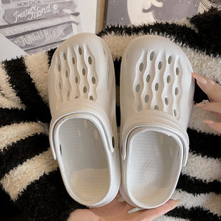 高级感凉鞋 EVA洞洞鞋 防滑厚底居家情侣凉拖鞋 外穿2024新款 夏季