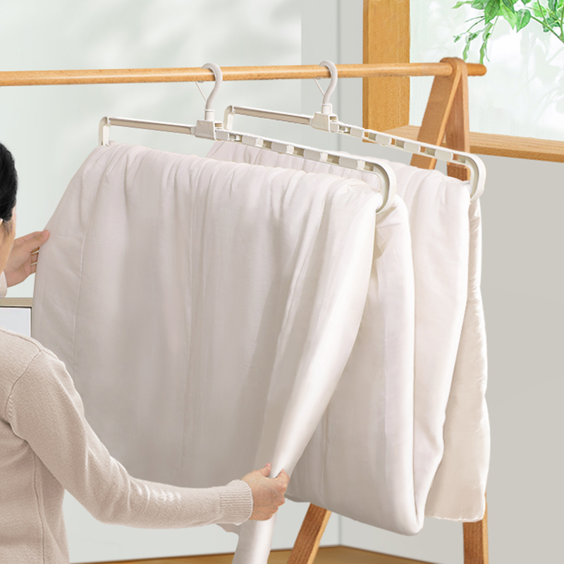 阳台大衣架晒被子床单浴巾挂衣杆