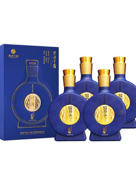 习酒窖藏1988金爵版53度酱香型白酒500ml*4瓶