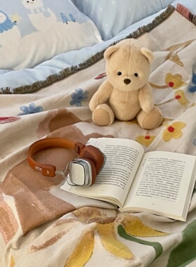 MhappyManner原创秘境小马艺术柔软毛毯挂毯沙发毯针织盖毯空调毯