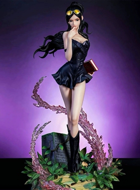 海贼王手办罗宾德雷斯罗萨蓝色晚礼服背包景品模型摆件送男友礼物