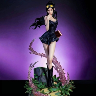 海贼王手办罗宾德雷斯罗萨蓝色晚礼服背包景品模型摆件送男友礼物