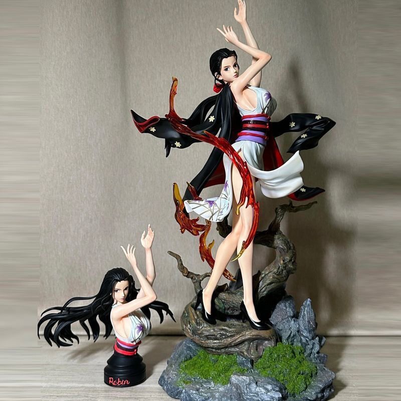 海贼王手办恶魔之子妮可罗宾二次元动漫周边模型雕像摆件景品礼物
