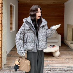 【新品现货】 定制印花连帽50绒羽绒服B228-A658-P250控358，女装羽绒服，浙宝228