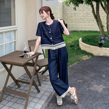 【大货】新品2026夏季短袖两件套装A637-P165控238，女装套装/套裙，浙宝228
