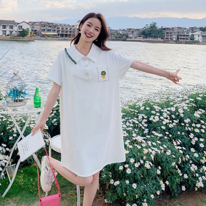 现货 有买秀 夏季新款POLO连衣裙228-A153-P115控168图片