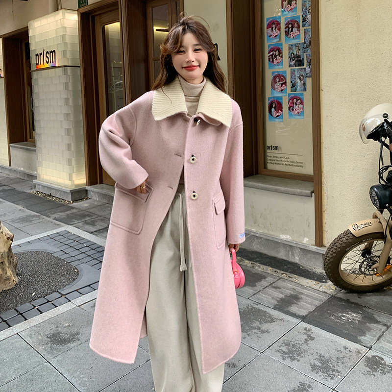 现货70毛高品质双面羊绒大衣B228-A208-P270控398，女装毛呢外套，浙宝228