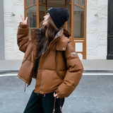 【新品现货】B228-A666蛋白皮50绒皮衣加厚羽绒服P270K408，女装羽绒服，浙宝228