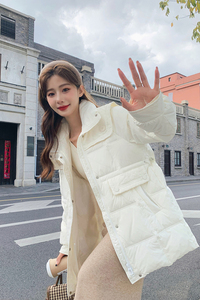 现货 3色选 高品质跑量 减龄款羽绒服 228-A117-P215控298图片