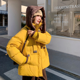 【新品现货】228-A670-P280-K398帽子可拆做包包50绒银杏黄羽绒服，女装羽绒服，浙宝228