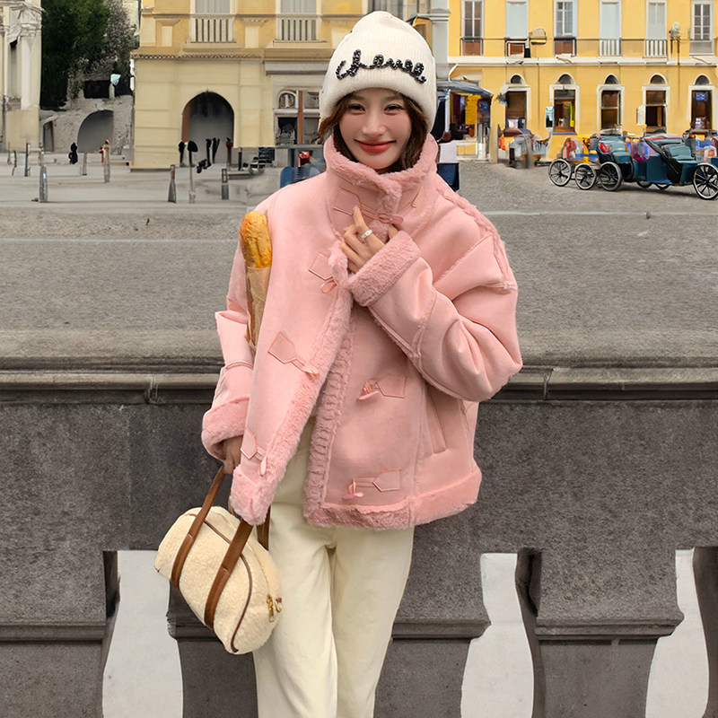 【现货】有买秀皮毛一体外套228-A521-P170控258,女装棉衣/棉服,浙宝228